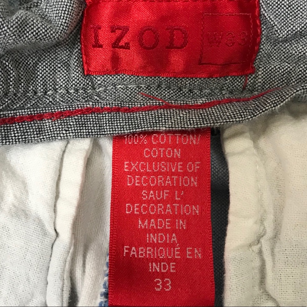 Men’s Izod Block Pattern Shorts - Picture 5 of 6